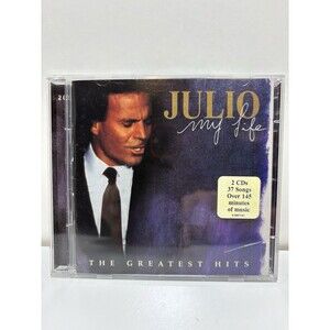 Julio Iglesias My Life The Greatest Hits Double CD Columbia Music